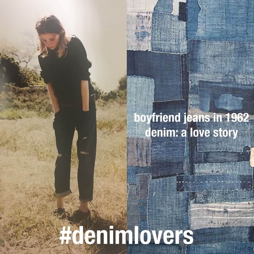 ケアレーベルさんのインスタグラム写真 - (ケアレーベルInstagram)「Care label Denim: a love story - Boyfriend jeans in 1962 for her. #denimlovers #denim #boyfriendjeans #archive #premiumquality #carelabel #madeinitaly」7月25日 2時09分 - carelabel
