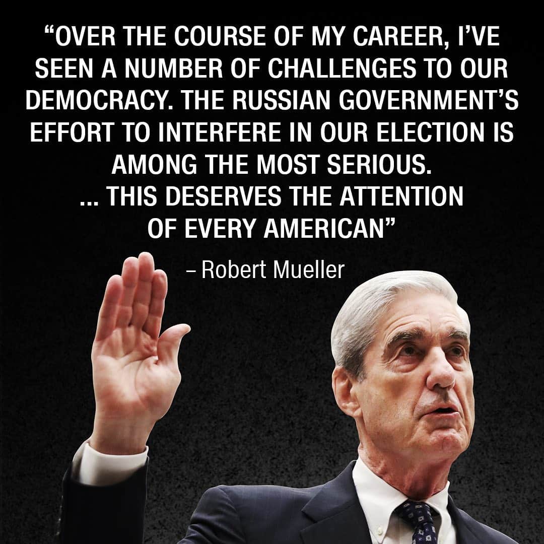 CNNさんのインスタグラム写真 - (CNNInstagram)「In long-awaited testimony before Congress on Wednesday, former special counsel Robert Mueller described the Russian government's attempts to interfere in the 2016 election as "among the most serious" challenges to American democracy. For more, follow @cnnpolitics. (📸: Getty Images)」7月25日 2時58分 - cnn
