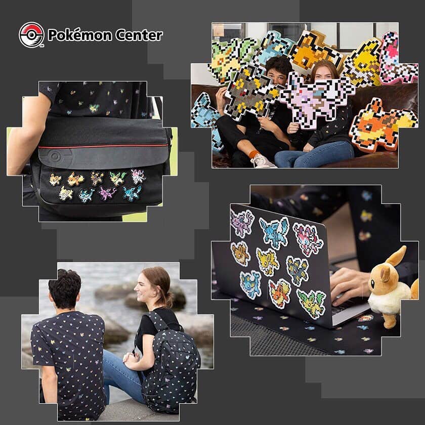 Pokémonさんのインスタグラム写真 - (PokémonInstagram)「Eevee Evolutions everywhere!  With the Eevee Pixel Collection!, you never have to be without your favorite evolved form of Eevee.  US Trainers: tap the link in our bio to see the collection at the #PokemonCenter!」7月25日 6時40分 - pokemon