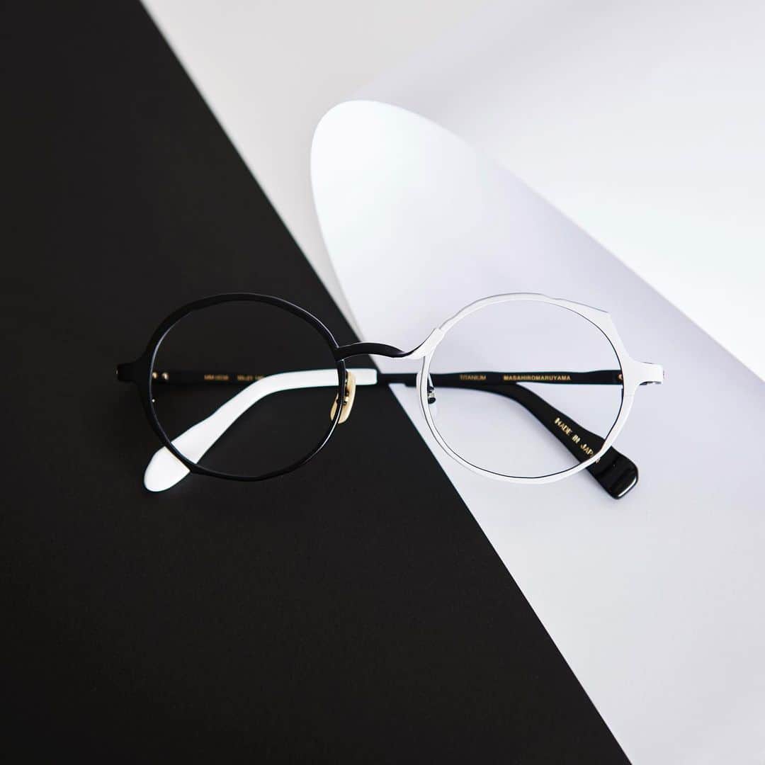 マサヒロマルヤマのインスタグラム：「Twist MM-0038 No.3 Black - White」