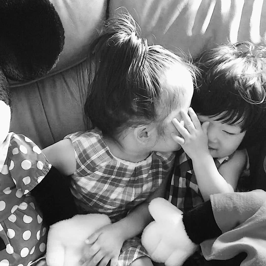 美生のインスタグラム：「あっという間の5日間🌻﻿ ﻿ じいじ、ばあばありがとう♡﻿ また娘達との想い出が増えました♡﻿ ﻿ 帰りの道中は﻿ てんやわんやで﻿ 白目でしたが﻿ なんとか無事帰宅🙄﻿ ﻿ ﻿ ﻿ さて、今日からお仕事頑張ろう🥰」