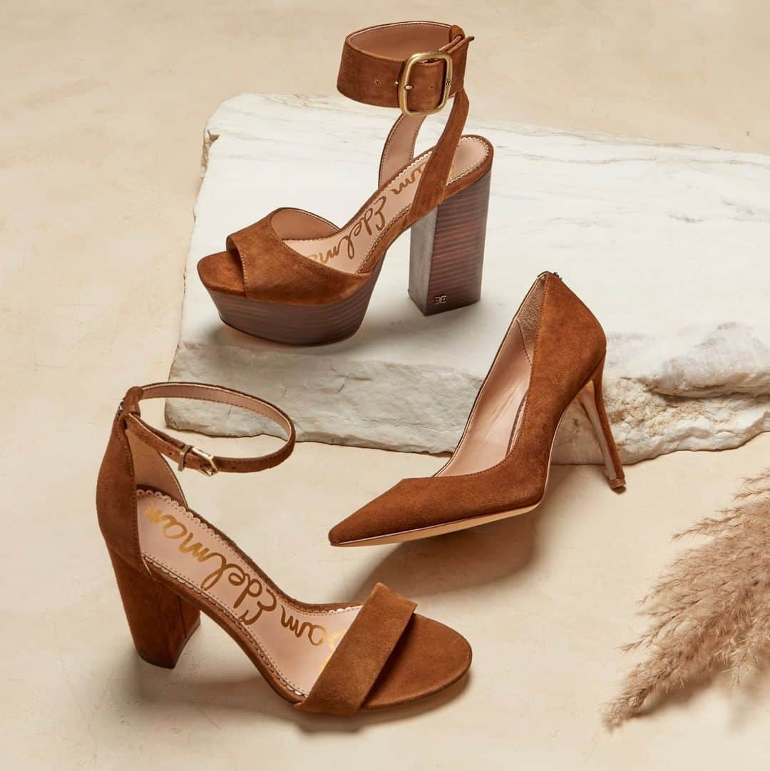 サムエデルマンのインスタグラム：「Made for [hazelnut] suede ~ our Rain, Yaro and Hazel」