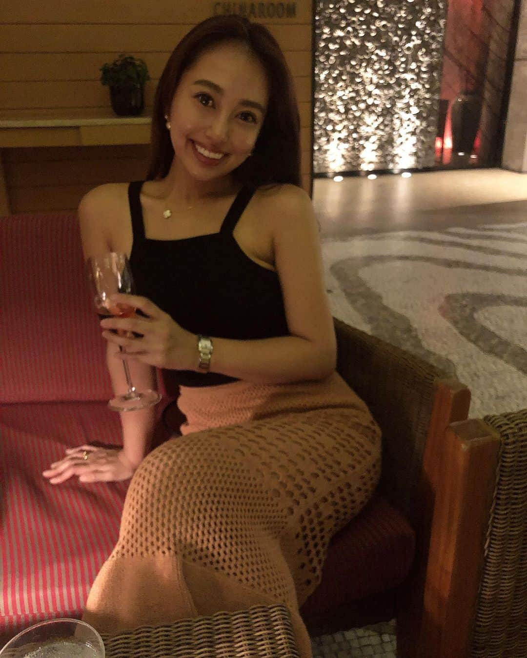 佐野友妃子さんのインスタグラム写真 - (佐野友妃子Instagram)「あずぅとお出かけ🍑🥂❤︎ 夜はギャツビー鑑賞会🎬」7月25日 11時08分 - yukikosano1111