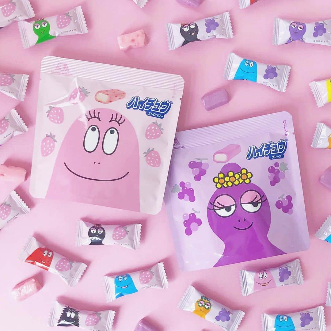 プラザ/PLAZAさんのインスタグラム写真 - (プラザ/PLAZAInstagram)「7/26(金)スタート『BARBAPAPA MARKET』プロモーションでは、バーバパパとハイチュウがコラボレーション🎉ストロベリー味🍓のパパと、グレープ味🍇のベルです😍 . バーバパパ 森永ハイチュウ 各¥298(税込) . #BARBAPAPA #バーバパパ #PLAZAスタイル #プラザスタイル #PLAZA #プラザ #MINiPLA #MINIPLA #ミニプラ ＠plazastyle」7月25日 11時55分 - plazastyle