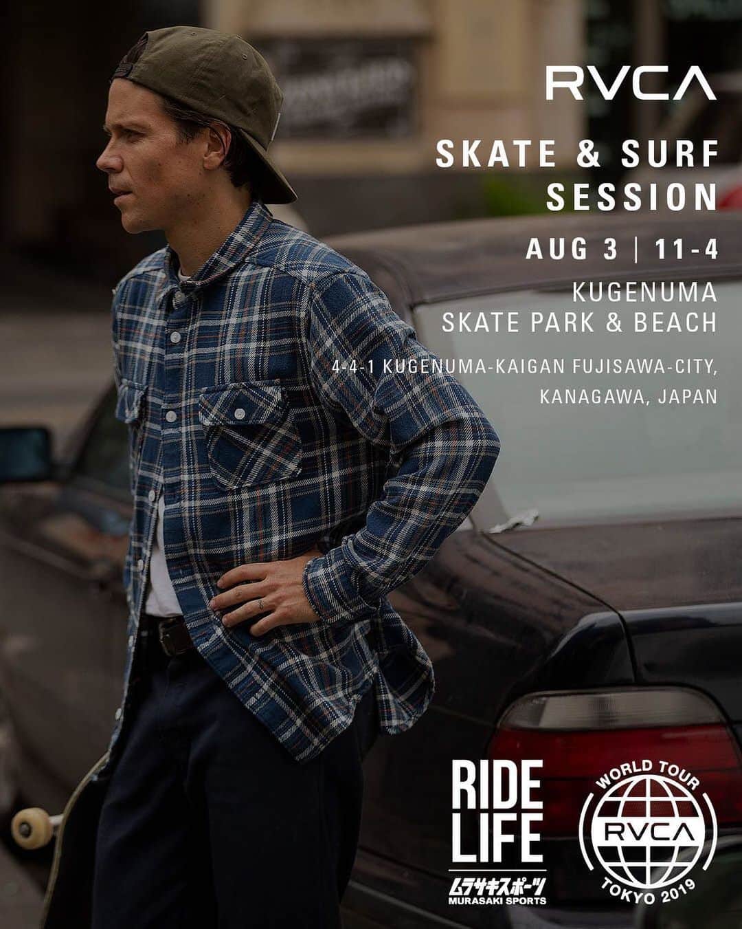 RVCA Japanのインスタグラム