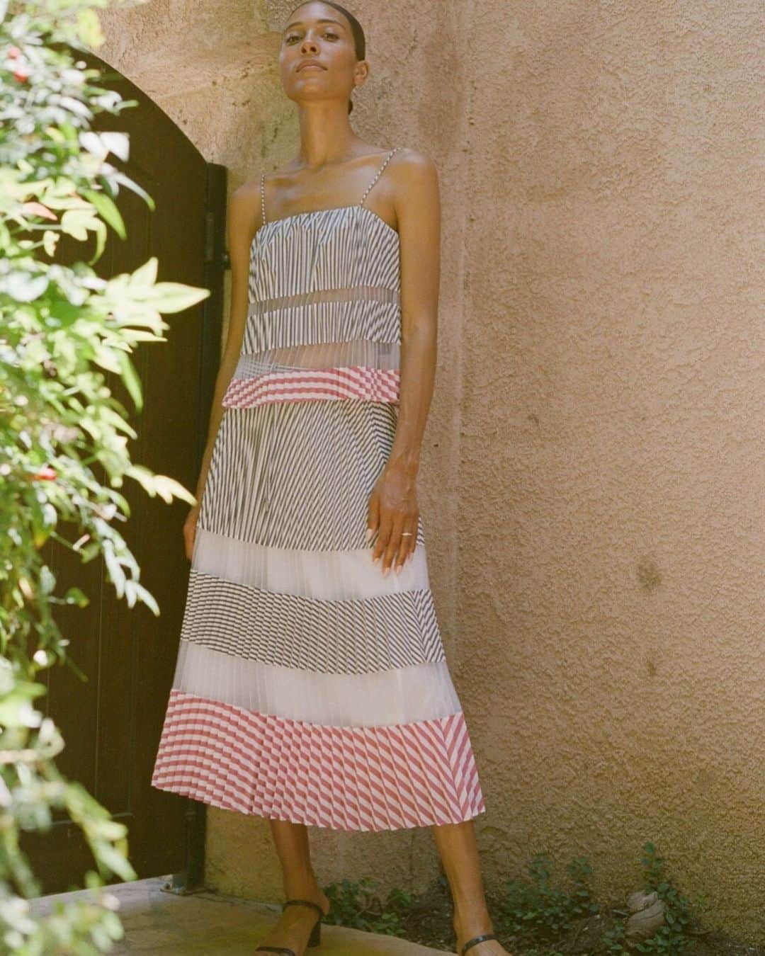 Club Monacoのインスタグラム：「Pleated + powerful: @tylynnnguyen shows us how it's done.」