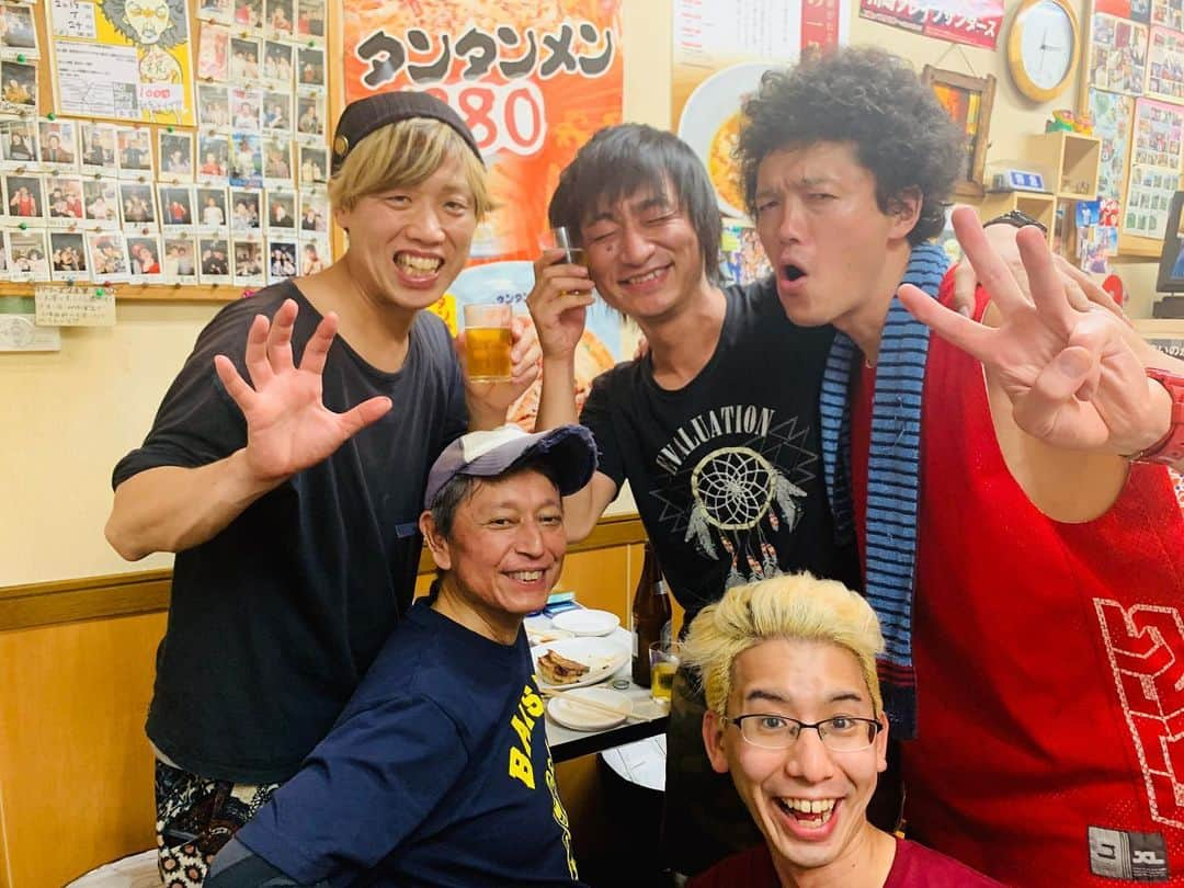 Gたかしさんのインスタグラム写真 - (GたかしInstagram)「昨日のライブ終わり🍺」7月25日 22時52分 - g_takashi.kinkin