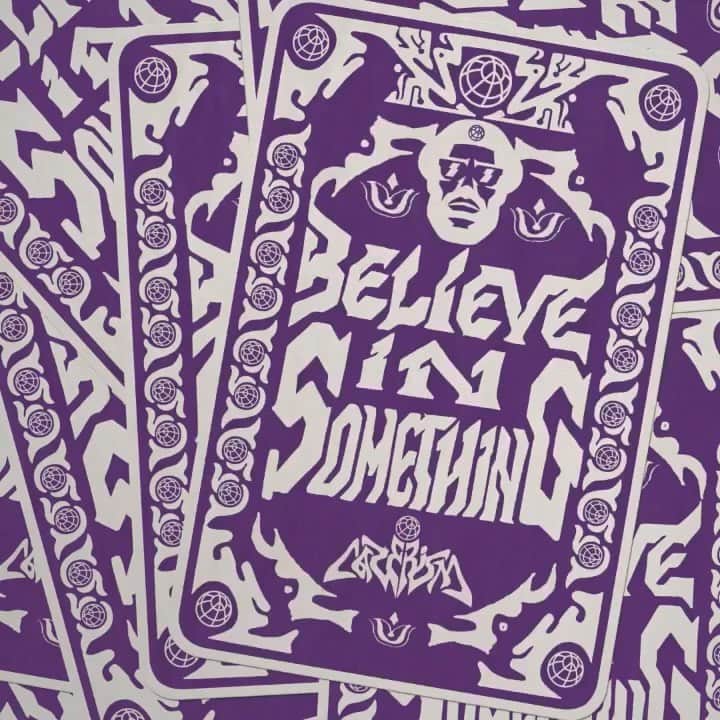 メジャー・レーザーのインスタグラム：「what do you believe in?」