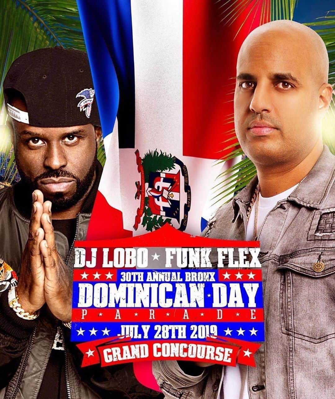 ファンクマスター・フレックスのインスタグラム：「UH OH! WE READY! DOMINICAN DAY PARADE! GRAND CONCOURSE BX!!! JULY 28TH!!!! @litdigitaldjs」