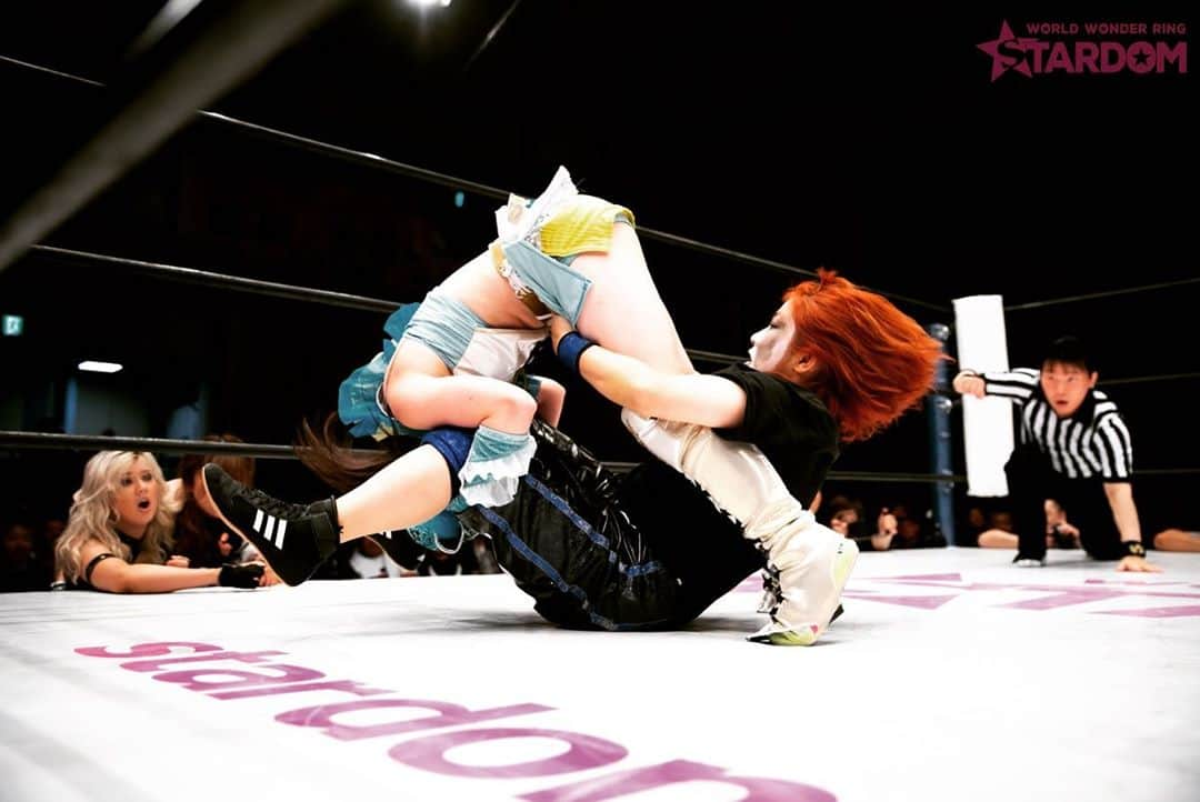 スターライト・キッドさんのインスタグラム写真 - (スターライト・キッドInstagram)「2019.7.24 in Kourakuen vs Hana Kimura&DEATHyamasan&Bobby&Zoe Team Mayu Iwatani&Saki Kashima&Tam Nakano  DEATH山さんに勝ちました！！ だからハイスピードの挑戦表明させて頂きました。 するとそこへ里歩選手が… 詳しくはTwitter見てね！！！ #スターダム #スターライトキッド #勝ちました #挑戦 #ハイスピード」7月25日 16時04分 - stardom_starlightkid