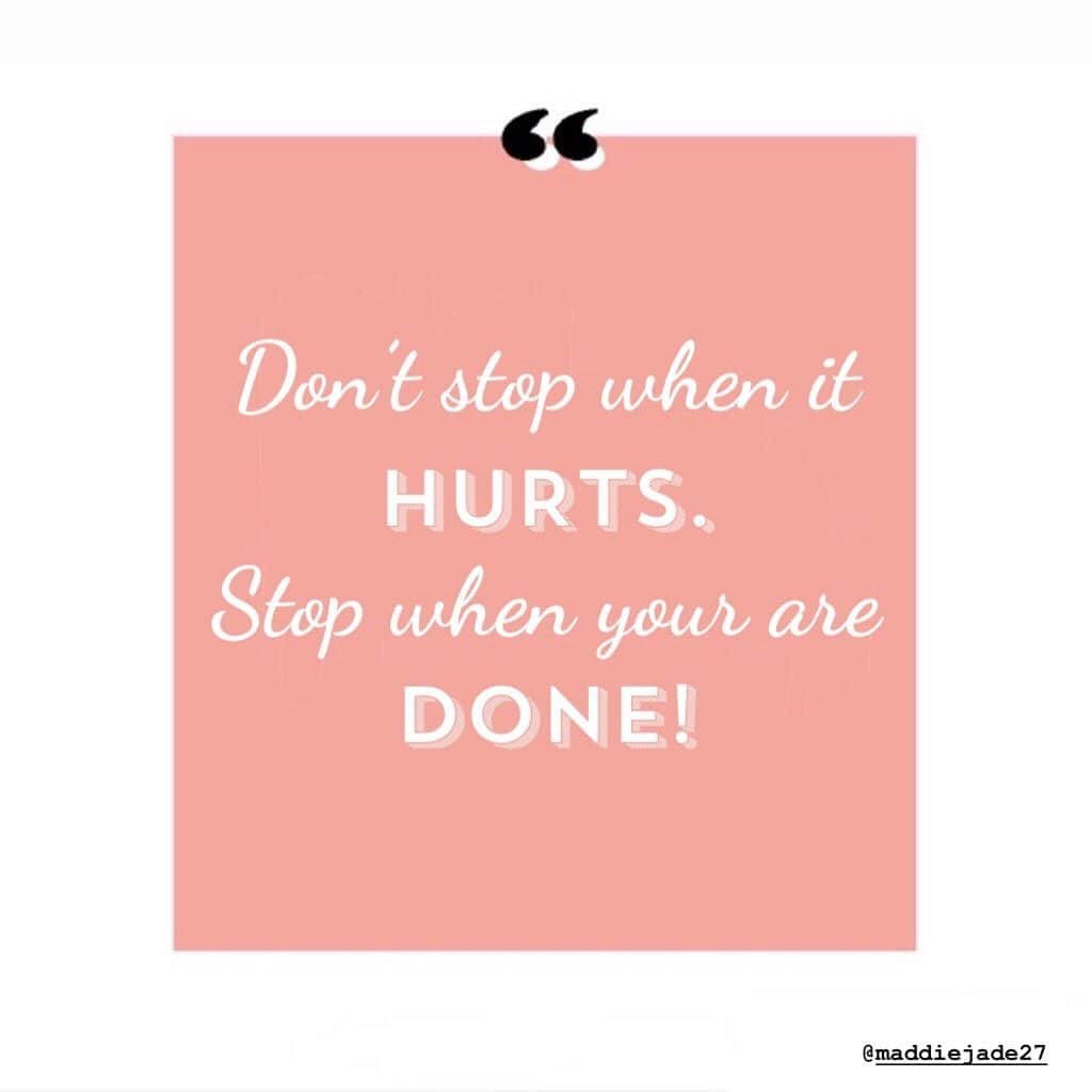 Maddie COATESのインスタグラム：「Gym motivation 🤘🏼」