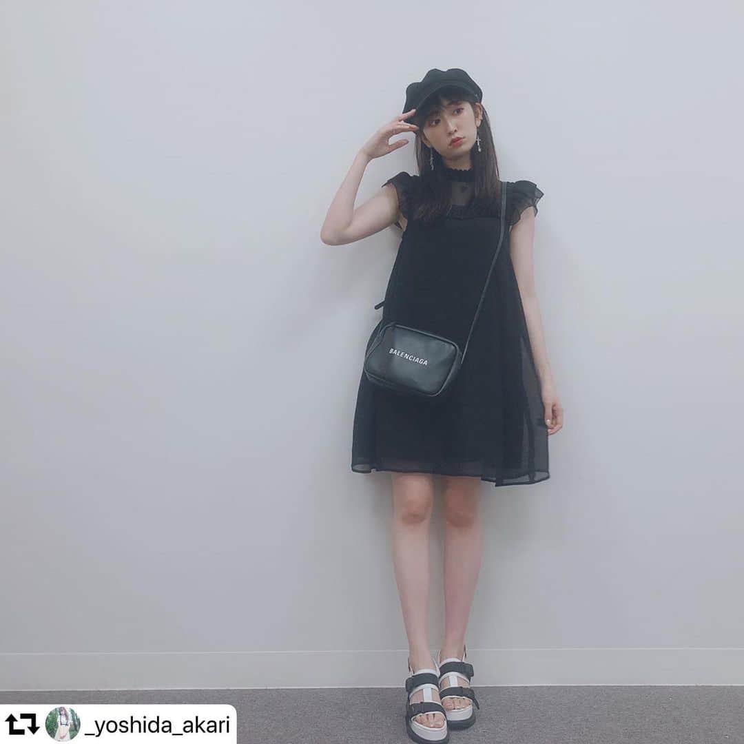 EATMEさんのインスタグラム写真 - (EATMEInstagram)「7.25 update... Special thx💋 . #EATME_REPOST#repost @_yoshida_akari ・・・ #EATME 🖤 #fashion #ootd #balenciaga」7月25日 16時40分 - eatme_japan