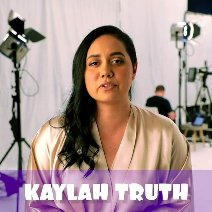 シェパードのインスタグラム：「@kaylahtruth is an amazing rapper from Brissy and she’s such a cool chick who knows the key to beauty comes from within. Own who you are and be proud! #kissmyfatass」
