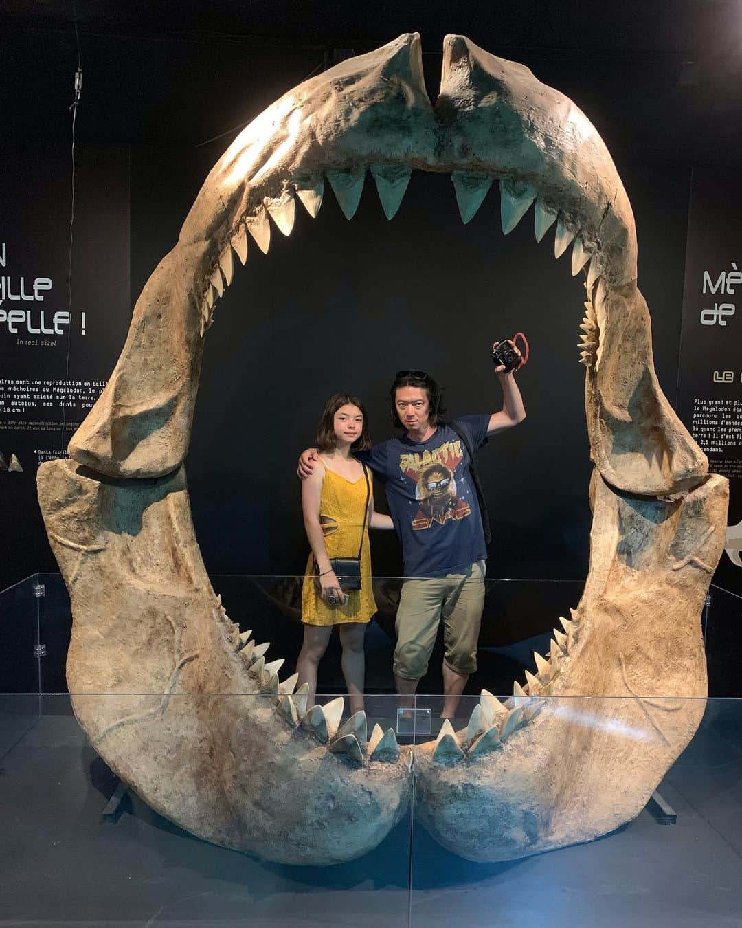 小林十市さんのインスタグラム写真 - (小林十市Instagram)「#megalodon #megalodonteeth #fatheranddaughter #父娘 #メガロドン #メガロドンの歯」7月25日 17時15分 - monsieur_11