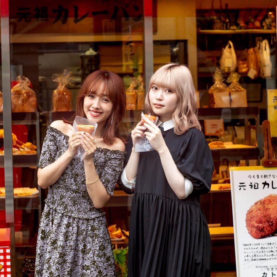 MBS「Kawaii JAPAN-da!」さんのインスタグラム写真 - (MBS「Kawaii JAPAN-da!」Instagram)「. パン。いつの時代も女性の心を掴んで離さないパン…😌🍞✨ . 特に日本では#食パン、#カレーパン、#あんパン が人気💖 . そこで7月25日(木)放送の「Kawaii JAPAN-da!!」は、 連日完売❗️いま巷を賑わせている話題の日本３大パンを、モデル・#前田希美 と#古関れん が食べて、食べて、食べ尽くします‼️‼️😋 . 行列が絶えない大阪発祥の高級「生」食パンから常識破りのパン屋さんまで、パン好きにはたまらない30分なんda!!🐼 . . #モデル #柴田紗希 #しばさき #椎名ひかり #ぴかりん #前田希美 #まえのん #くみっきー #舟山久美子 #菅沼ゆり #ゆりっぱ #古関れん #れんちゃん #mbs #mbs動画イズム #見逃し配信 #kawaiijapanda . . #乃が美 #生食パン #カトレア #元祖カレーパン #メイカセブン #うすかわあんパン .」7月25日 17時16分 - kawaii_japan_da