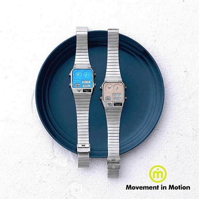 TiCTACさんのインスタグラム写真 - (TiCTACInstagram)「「Movement  in Motion」各¥24,000+tax  1980年代に人気を博したCITIZENアナデジテンプをTiCTAC流にアレンジした人気モデル、新色が入荷しました。レトロフューチャーなデザインは今も新鮮、ペアウォッチにもおすすめです☺︎ #movementinmotion  #mim #ムーブメントインモーション #アナデジテンプ #tictac #watch #チックタック時計店  #時計 #腕時計 #pairwatch  #ペアウォッチ #時計好き  #腕時計好き  #腕時計倶楽部  #腕時計くら部  #手元 #手元くら部  #手元倶楽部  #今日の時計  #シチズン #クリスマスプレゼント時計 #デジアナ  #アナデジ #anadigi  #anadigitemp #腕時計コーデ #ペアウォッチ #pairwatch  #おそろいの時計  #おそろ  #おそろコーデ」7月25日 17時24分 - tictac_press