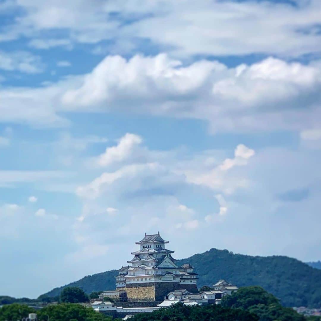 有森裕子さんのインスタグラム写真 - (有森裕子Instagram)「今日の風景 1 姫路 白鷺城から」7月25日 17時34分 - arimori.yuko33