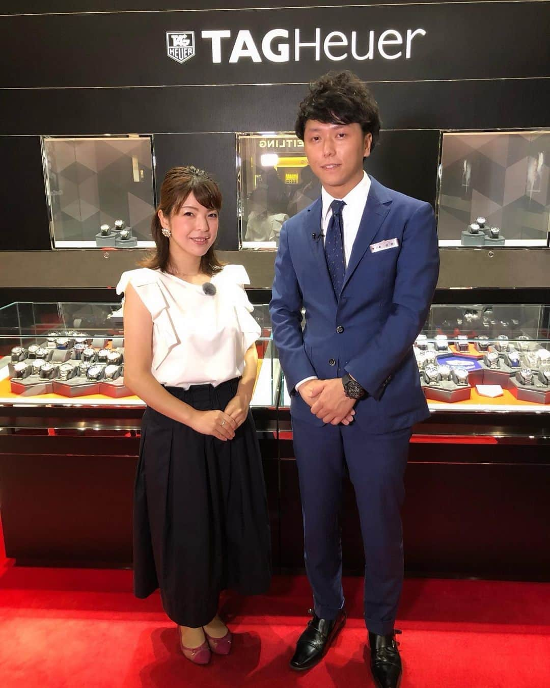 倉窪莉沙さんのインスタグラム写真 - (倉窪莉沙Instagram)「* きょう放送のテレビ和歌山「街ネタ和歌山」は、8月3日から5日までoomiya和歌山本店で開催される年に1度のスペシャルイベント「TAG HEUER DAY」についてご紹介します！写真はoomiya和歌山本店の狩野祐一さん。イベントの詳細やイチオシの時計について沢山お話を伺いました⌚️✨ . 放送はきょう7月25日(木)19:53から！ （再放送 7/26 23:58〜・7/27 14:55〜） . ぜひご覧ください😊 . #テレビ和歌山 #街ネタ和歌山 #oomiya #オオミヤ #oomiya和歌山本店 #オオミヤ和歌山本店 #tagheuer #タグホイヤー #時計 #腕時計 #和歌山 #レーシングドライバー #小林可夢偉 #アナウンサー #ママ時々アナウンサー #ママウンサー #レポーター」7月25日 17時34分 - risa_kurakubo