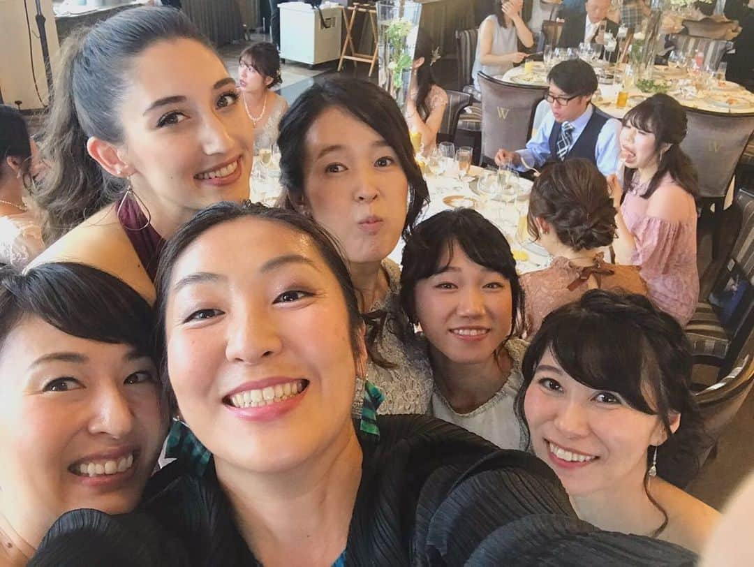 ジュディ舞衣さんのインスタグラム写真 - (ジュディ舞衣Instagram)「みその結婚おめでとう👰❤️🤵 チーム小山が再会できて楽しくお祝いさせてもらいました♡ 末永くお幸せに💍🥂 #nmwedding」7月25日 17時32分 - not_tomorrow