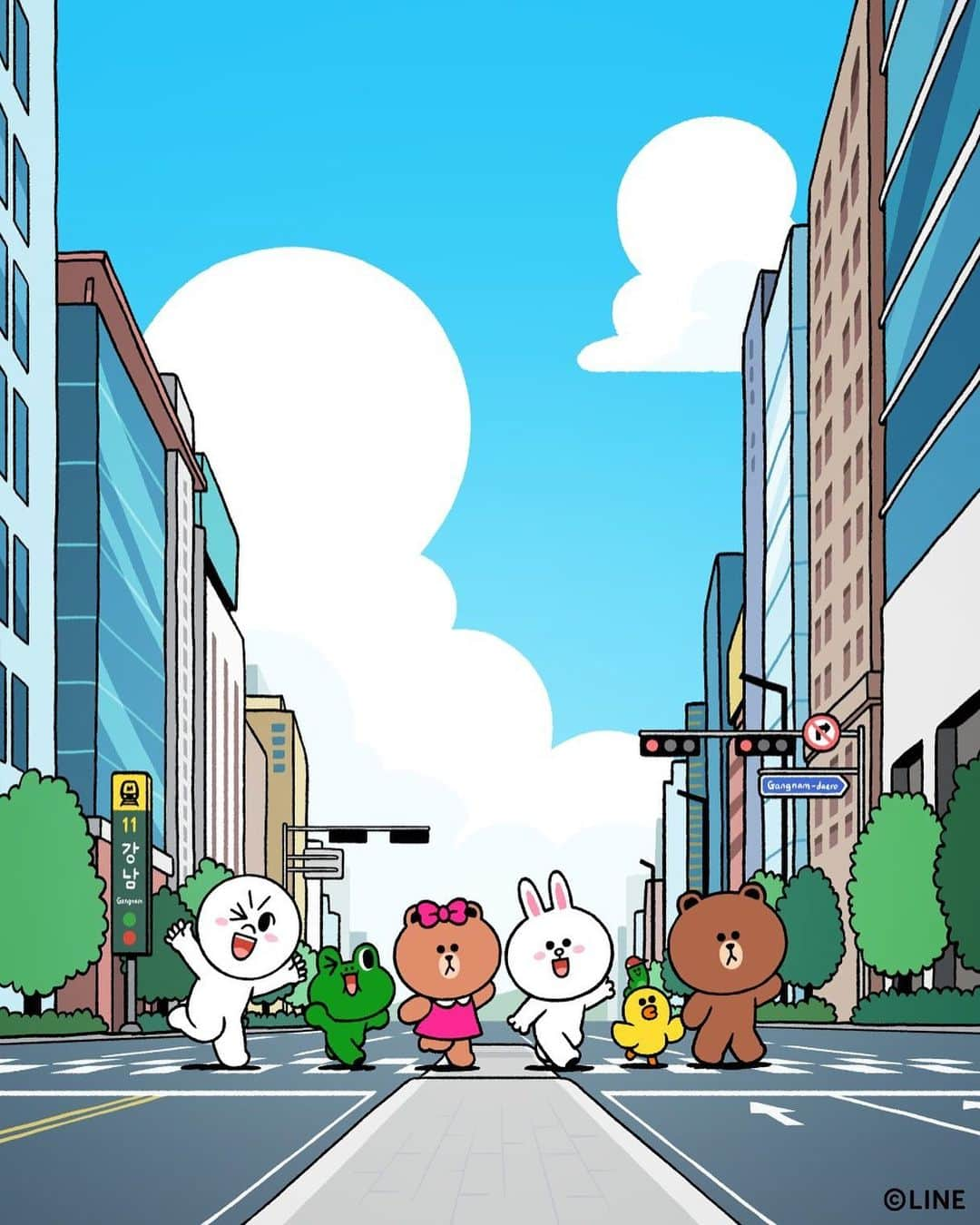 LINE FRIENDSのインスタグラム