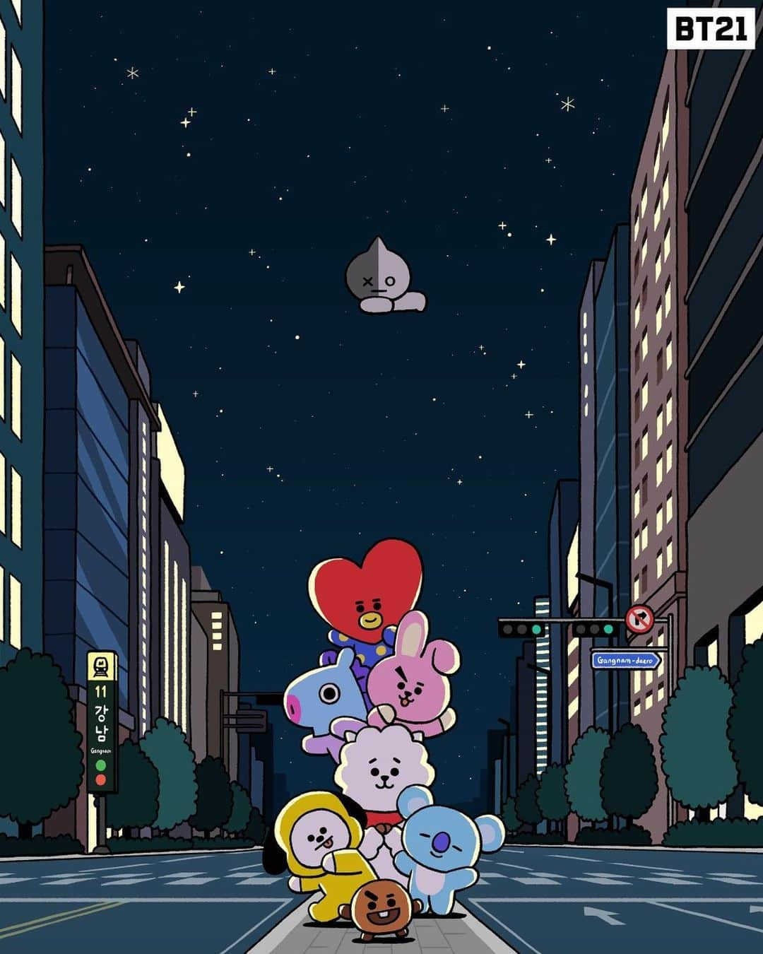 BT21 Stars of tomorrow, UNIVERSTAR!さんのインスタグラム写真 - (BT21 Stars of tomorrow, UNIVERSTAR!Instagram)「This time, it’s GANGNAM! Let’s meet on August 8th, 2019! #SeeYouAt #Gangnam #LINEFRIENDSSTORE #BT21」7月25日 17時59分 - bt21_official