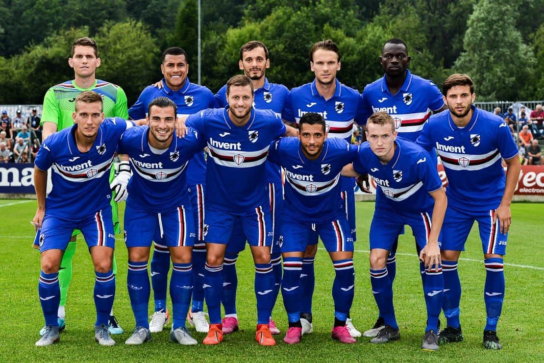 アルビン・エクダルのインスタグラム：「The preparation goes on. Soon time for another serie A season! 🙌 @unionecalciosampdoria」