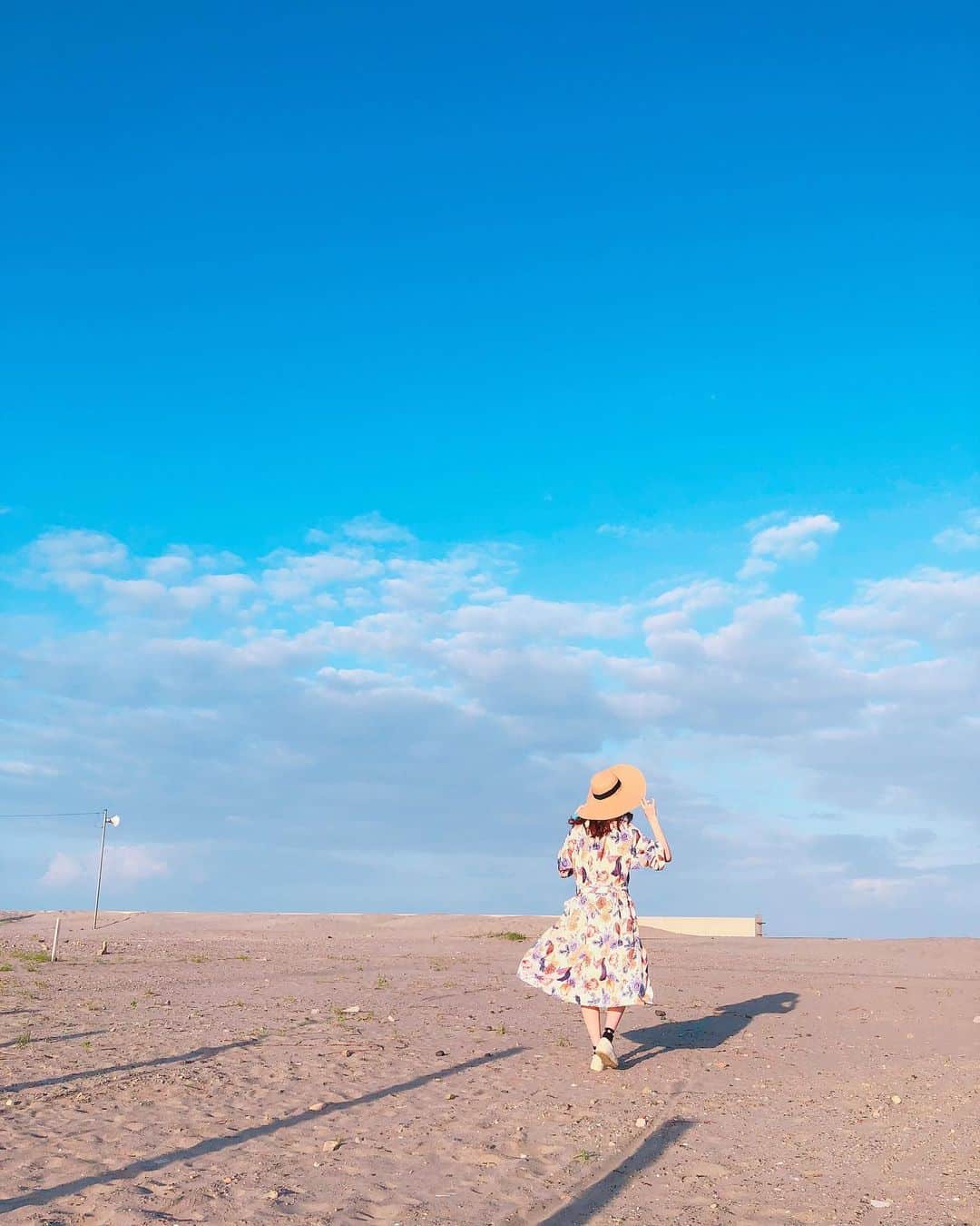 玉川来夢さんのインスタグラム写真 - (玉川来夢Instagram)「ずっと行ってみたかった九十九里浜💙 忘れられない場所になったなぁ。 #九十九里浜」7月25日 19時45分 - ramu_tamagawa