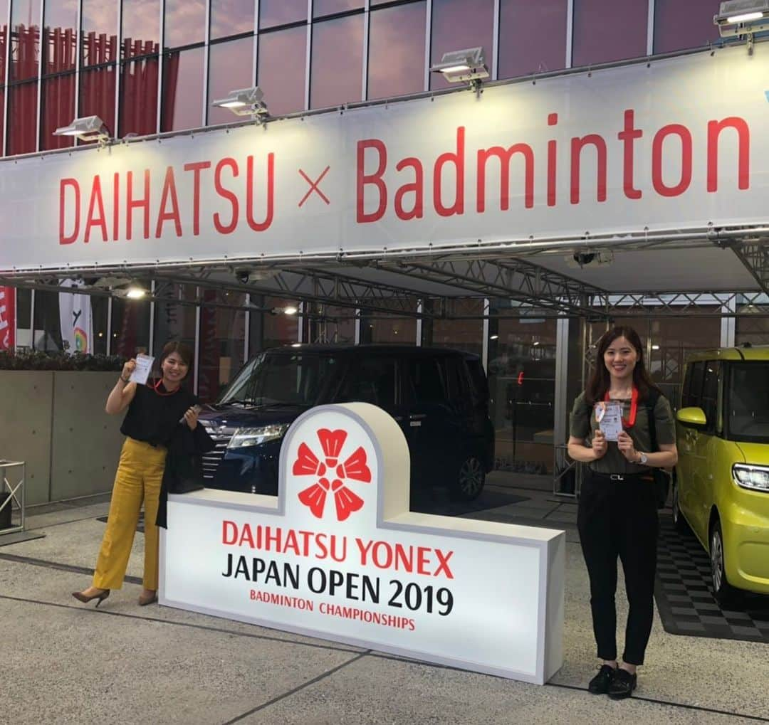 藤井瑞希さんのインスタグラム写真 - (藤井瑞希Instagram)「・ ・ #daihatsubadminton #yonex #japanopen #武蔵野の森総合スポーツプラザ ・ ・」7月25日 19時47分 - bdmntnfujiimizuki