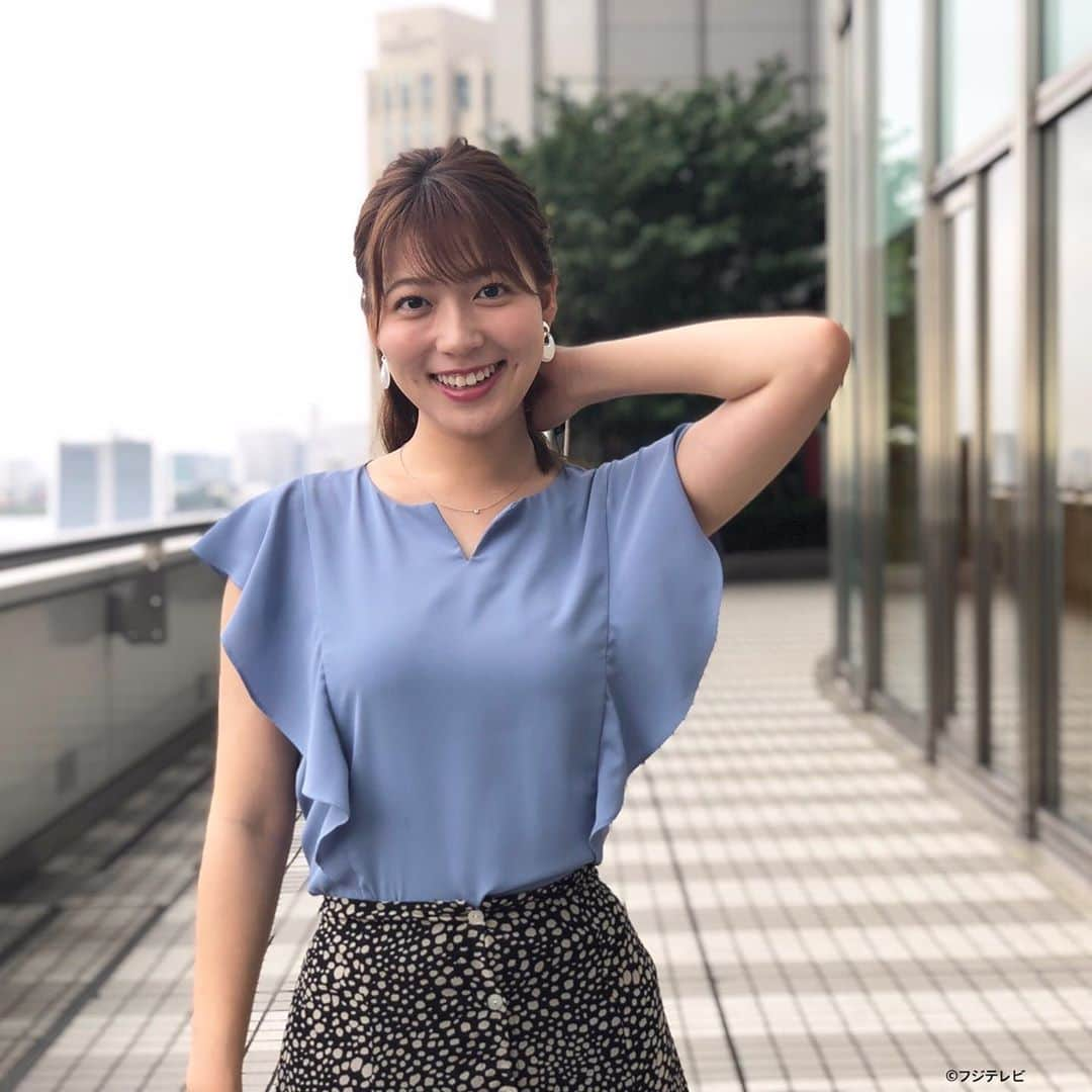 フジテレビ「めざましテレビ」さんのインスタグラム写真 - (フジテレビ「めざましテレビ」Instagram)「7月24日（水）きょう何着て行く？ ・ ファッション雑誌CanCamとコラボした お天気コーナー「きょう何着て行く？」 阿部華也子ちゃんの毎日のコーデを紹介♪ ・ 【きょうのコーデ】 ブラウス→#&.NOSTALGIA 2900円 スカート→#&.NOSTALGIA 2900円 靴→#セヴントゥエルヴサーティー 1万9000円 イヤリング→#アネモネ 1900円 ・ 【コーデのポイント】 この夏人気のアニマル柄をスカートで取りいれました👗 モノトーン配色なら通勤やデートにも活躍してくれます🎶 きちんと見せたいときはフリルブラウスを 合わせて女性らしく仕上げるのもおすすめです👩🏻‍🏫✨ ・ #めざましテレビ #きょう何着て行く？ #阿部華也子 #今日のコーデ#コーデ #CanCam #今日のファッション#ootd #きょう何着て行く？は月〜金朝6時22分ごろ放送！」7月25日 19時58分 - mezamashi.tv