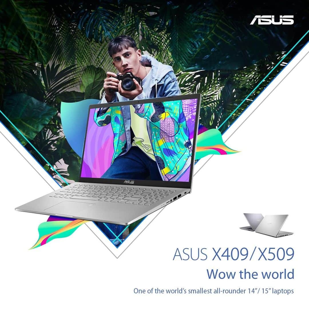 ASUSさんのインスタグラム写真 - (ASUSInstagram)「Whether for work or play, #ASUS X409 is the all-rounder laptop that delivers powerful performance and immersive visuals. #WowTheWorld」7月25日 20時00分 - asus