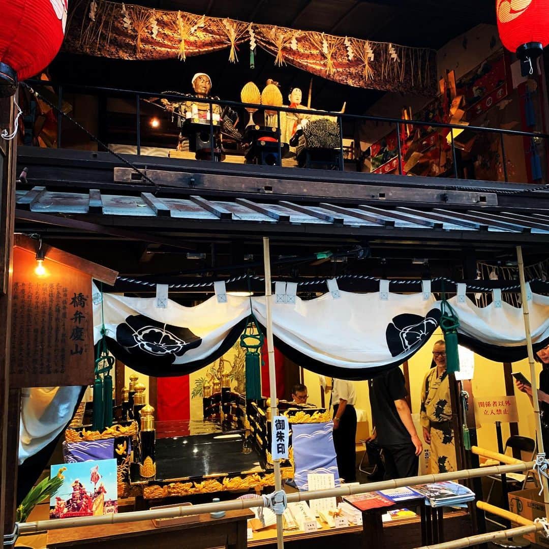 DJ AIKO 62さんのインスタグラム写真 - (DJ AIKO 62Instagram)「ぶらぶらしていて毎年かっこええ！としびれるのが #橋弁慶山 です。 #祇園祭2019 #gionmatsuri #gionfestival #kyoto #djaiko62 #後祭」7月25日 20時19分 - djaiko62