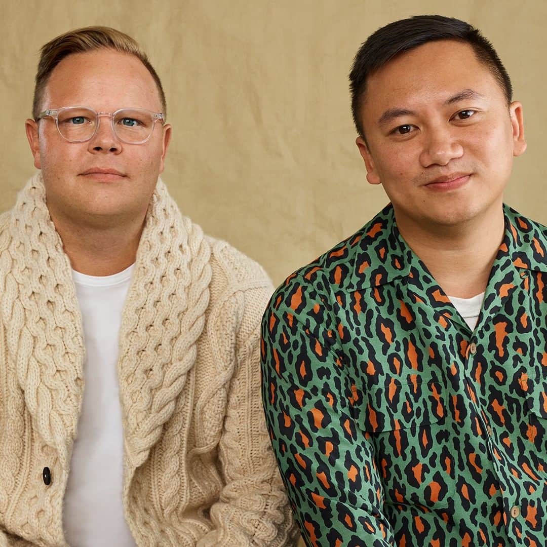 MR PORTERのインスタグラム：「Whatever your situation, life’s a lot easier when you’ve got someone there to support you. In this week’s issue of The Journal, we speak to four sets of BFFs (that’s Best Fashion Friends) to find out what they mean to one another. It’s part of a new initiative called MR PORTER Health In Mind, in which we celebrate the things that keep us happy. Follow along in the coming weeks and months on Instagram and join the conversation using #MRPORTERHealthInMind @movember」
