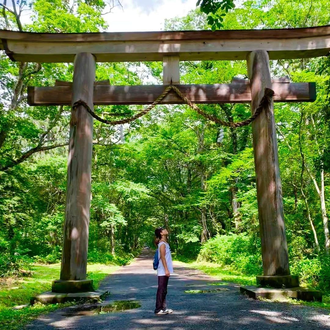 上田ユキエさんのインスタグラム写真 - (上田ユキエInstagram)「祈り🙏  #japan #togakushi #奥社 #戸隠」7月25日 21時12分 - yukie_ueda