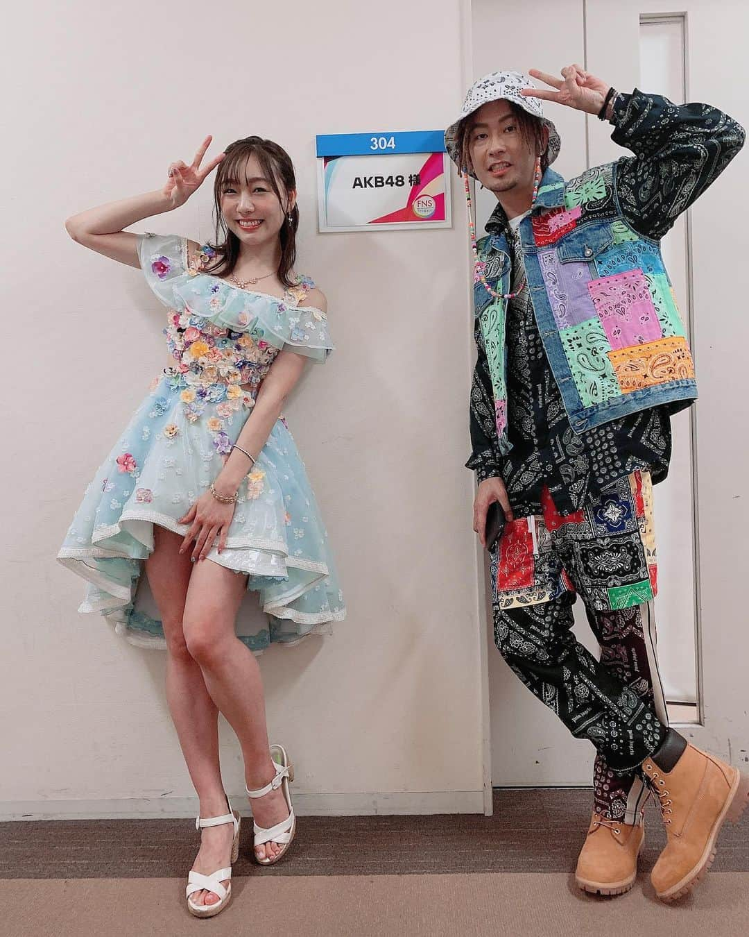 TOMO さんのインスタグラム写真 - (TOMO Instagram)「FNSうたの夏まつりにて、  同郷、だーすーとパチリw  #dapump #須田亜香里 #akb48 #fnsうたの夏まつり #この後一緒にバイーンしてくれた」7月25日 21時53分 - dp_tomo0561