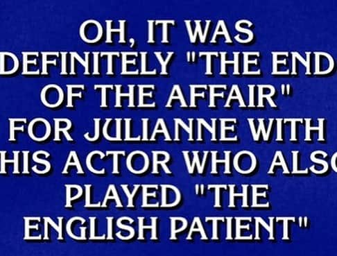 ジュリアン・ムーアさんのインスタグラム写真 - (ジュリアン・ムーアInstagram)「Answer - who was a category on @jeopardy ? Omg it was me.  I’m dead.」7月26日 8時47分 - juliannemoore