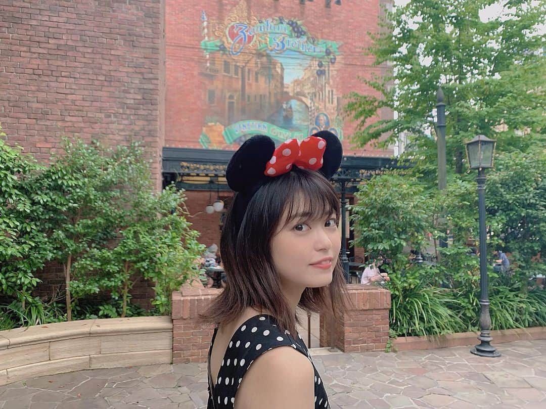 前田亜美のインスタグラム：「. . ♩¨̮⑅*. . . DisneySea。」