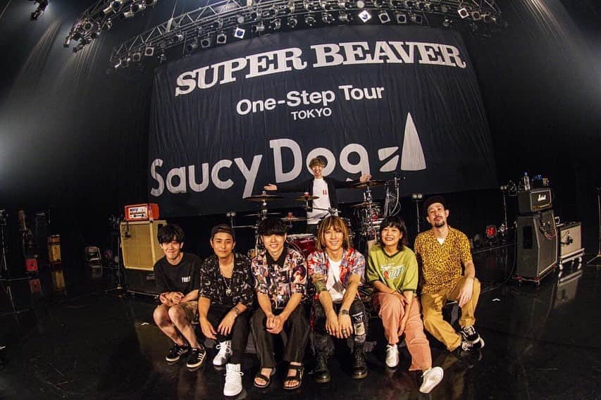 柳沢亮太さんのインスタグラム写真 - (柳沢亮太Instagram)「Saucy Dog × SUPER BEAVER #saucydog #superbeaver photo by 白石達也」7月26日 2時11分 - yayayayanagi