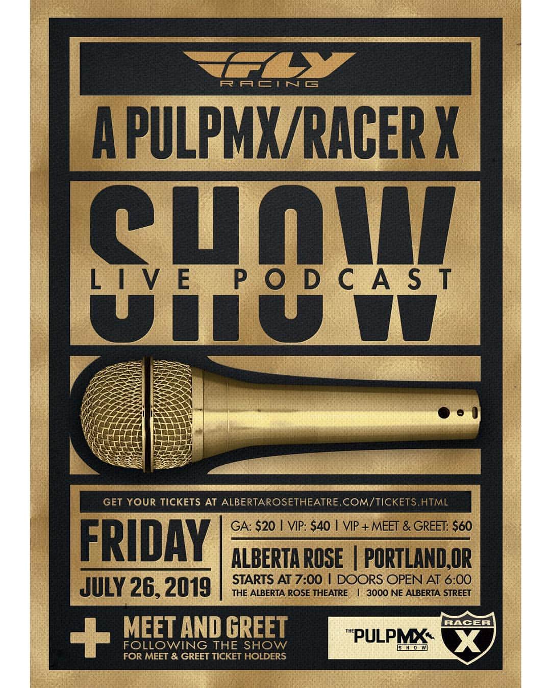 Racer X Onlineさんのインスタグラム写真 - (Racer X OnlineInstagram)「Don’t miss out on the live @flyracingusa @pulpmxshow this Friday at the Alberta Rose in Portland, Oregon, with special guests @zacho_16 and @justinbogle19! | More info in bio.」7月26日 2時32分 - racerxonline
