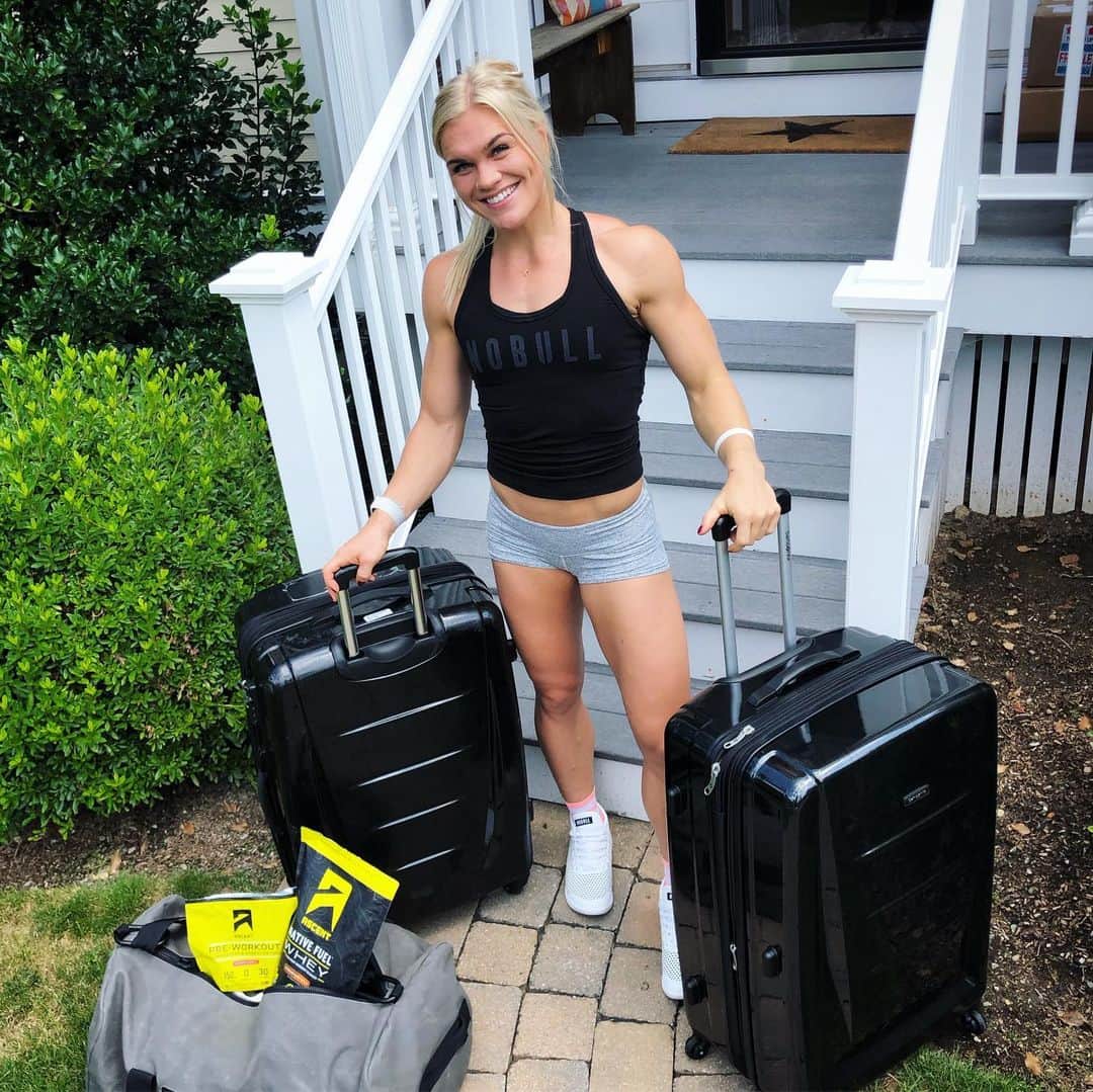 Katrin Tanja Davidsdottirさんのインスタグラム写真 - (Katrin Tanja DavidsdottirInstagram)「The hard work has been DONE! - Yep, eeeeeven the packing! 💥😜 So excited to be heading to Madison tomorrow for my 7th CrossFit Games! - We are ready. // @ascent_protein #OfficialSponsorOfHardWork」7月26日 3時19分 - katrintanja