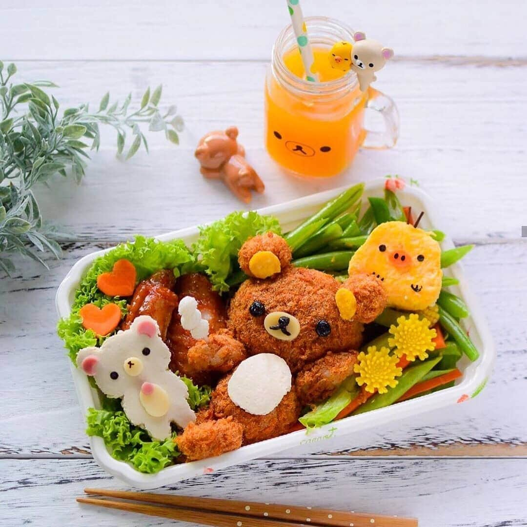 Rilakkuma US（リラックマ）さんのインスタグラム写真 - (Rilakkuma US（リラックマ）Instagram)「We are in love with this amazing masterpiece made by @littlemissbento! Which part looks the most delicious to you? . . . #RilakkumaUS #Rilakkuma #sanx #bento #charaben #cutefood #foodart #リラックマ #サンエックス」7月26日 4時03分 - rilakkumaus