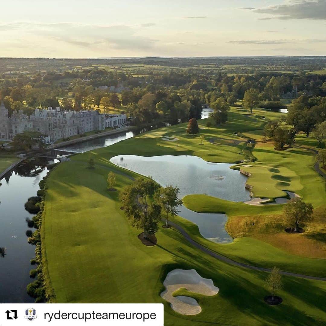 ルーク・ドナルドのインスタグラム：「Absolutely delighted to hear that @theadaremanor has been awarded the 2026 Ryder Cup. So happy for JP, his entire family and Ireland. #Rydercup2026」