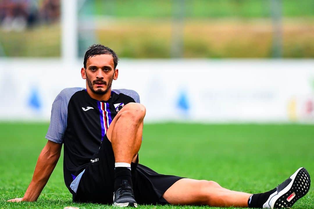 マノロ・ガッビアディーニのインスタグラム：「Preseason 2019⛰🥵🏃‍♂️🔵⚪🔴⚫⚪🔵」