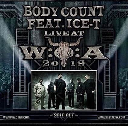 アイス-Tさんのインスタグラム写真 - (アイス-TInstagram)「BodyCount is headed to Germany 🇩🇪 next weekend! 💥💥💥💥Wacken August 2 💥 Cologne August 3 💥 @bodycountofficial」7月26日 5時07分 - icet