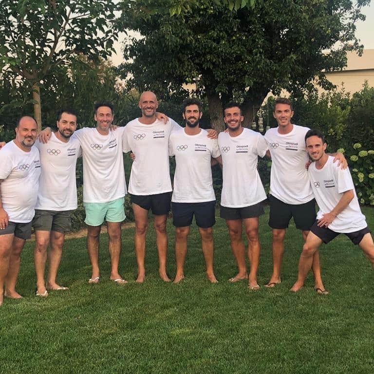 ジュリオ・ドナーティのインスタグラム：「Prima edizione delle Olimpiadi dell’amicizia #friends #olimpicgames #amicizia」
