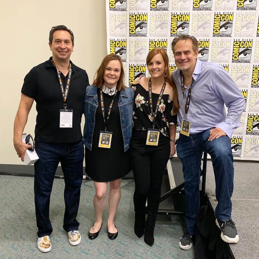 ASCAPさんのインスタグラム写真 - (ASCAPInstagram)「Throwback to #ComicCon with #ASCAP composers @pinartoprakcomposer @m_giacchino @benjaminwallfisch @amiedots & @jimdooleymusic! #TBT」7月26日 6時27分 - ascap