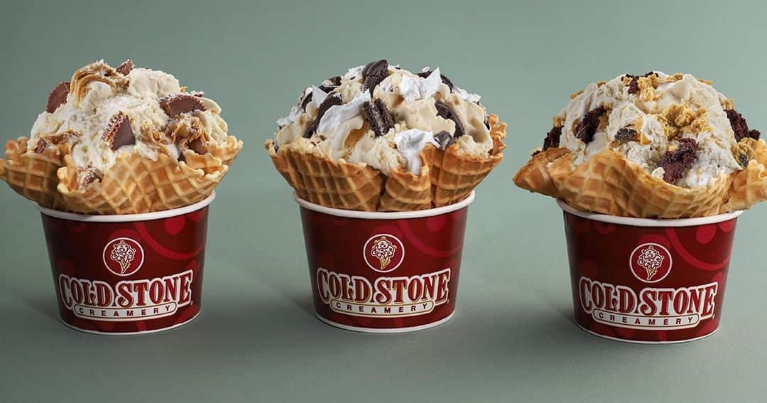 コールド・ストーン・クリーマリーのインスタグラム：「Eating Cookie Dough never tasted so good 😍🍪」