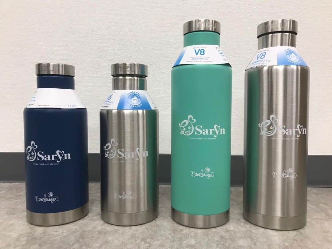 彼方茜香さんのインスタグラム写真 - (彼方茜香Instagram)「saryn×mizu♥ ocstyleヤフーショッピングにて発売スタートしました♪ 8月4日のイベントでも各20本限定で販売します！ ‪※購入時のストアご要望欄に必ず「セリーンお願いします」の一言ご記入お願いします(^^)v‬ オリジナルステッカーがついてきます♪ https://store.shopping.yahoo.co.jp/ocstyle/100550003.html #sarynグッズ始動開始 #釣りの時は大きめオススメ #ゴルフは昼休憩で足せるのでお好きなサイズで #シルバーはステッカー貼れる素材 #sarynグッズ #mizu #保冷力最強  #彼方茜香  #sarynボトル」7月26日 17時01分 - serikaochikata