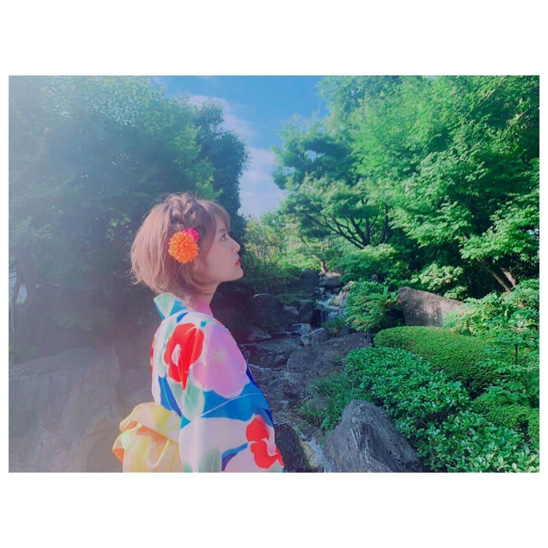 美沙玲奈さんのインスタグラム写真 - (美沙玲奈Instagram)「浴衣デートなんて良いですね🥰 #浴衣 #浅草」7月26日 17時00分 - rei777_official