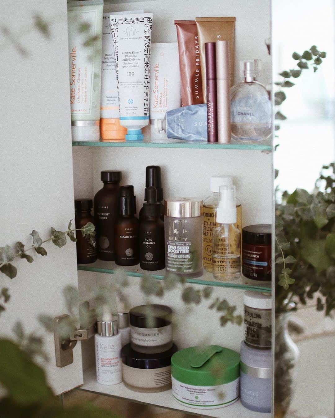 Camden Scottのインスタグラム：「Can this still be called a medicine cabinet when 99% of its contents are beauty products?」