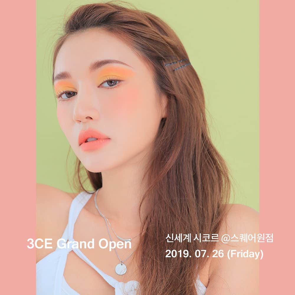 3CE Official Instagramのインスタグラム